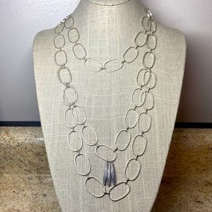 🔥3/$18🔥 ADIA KIBUR thin chain link necklace